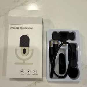 Maybesta Bluetooth mini microphone single mike lightning / phone videos